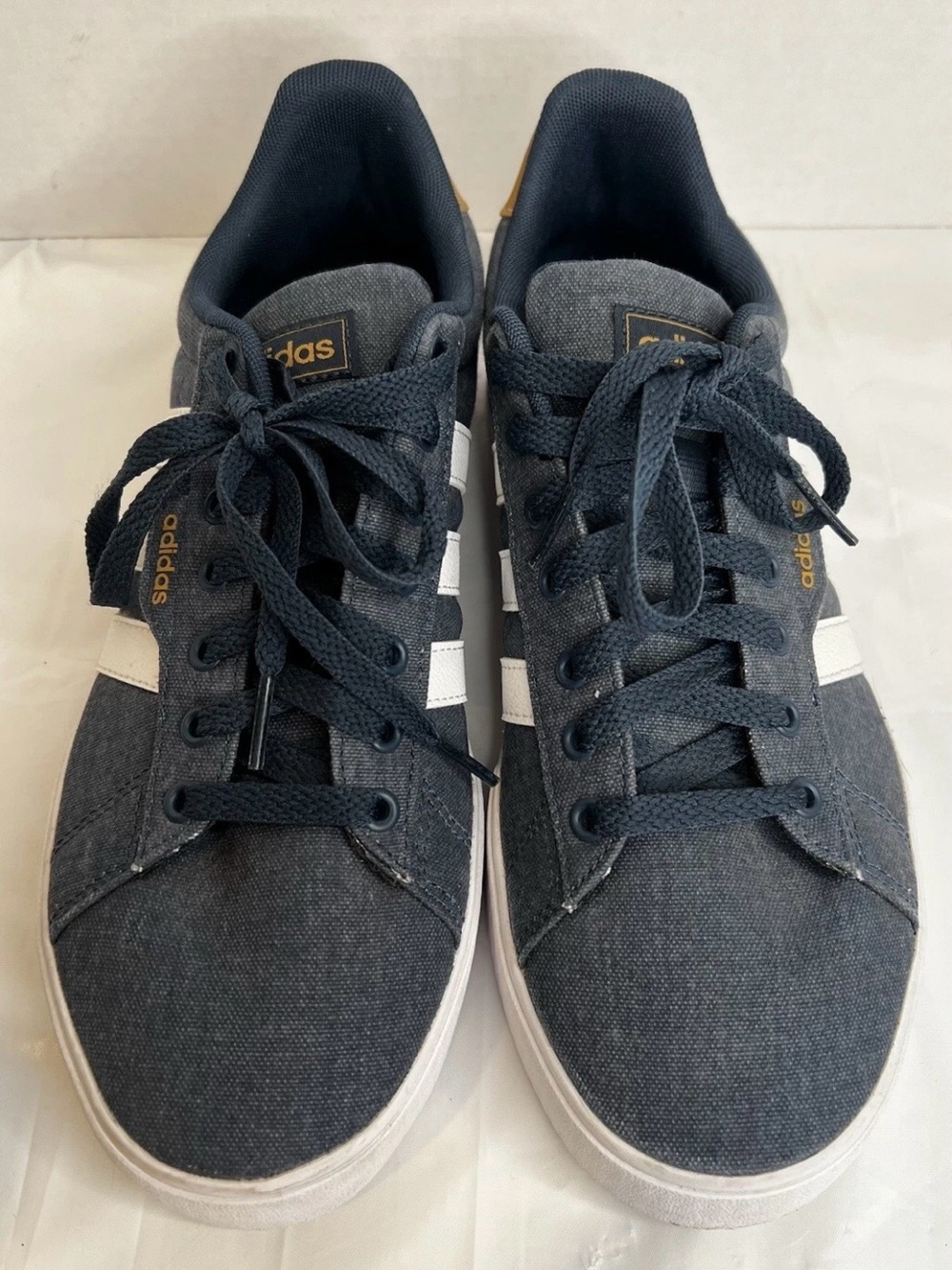 ADIDAS Daily 3.0, Sportswear, Denim Upper, Size 8M/9W
